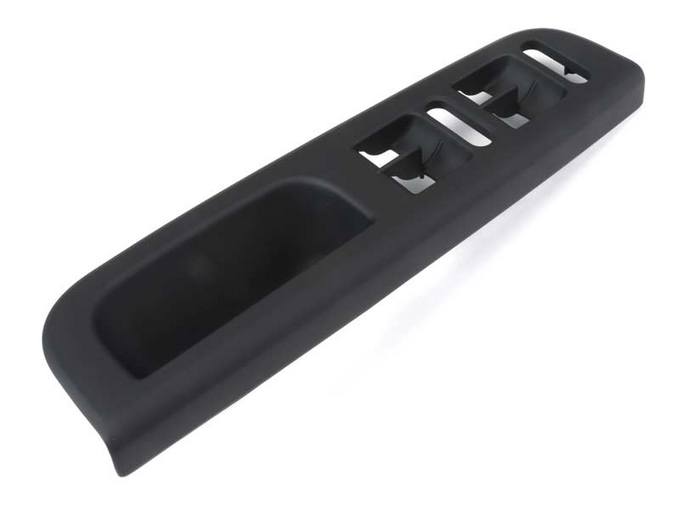 VW Window Switch Cover - Front Driver Side (Satin Black) 3B1867171EA94